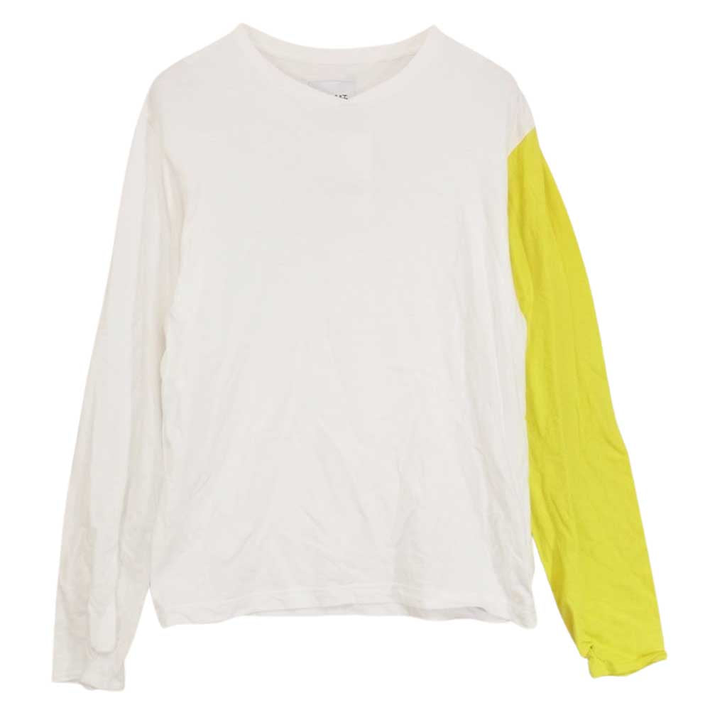 Nigel Cabourn ナイジェルケーボン アームカラー ロング スリーブ カットソー ホワイト系 M【中古】