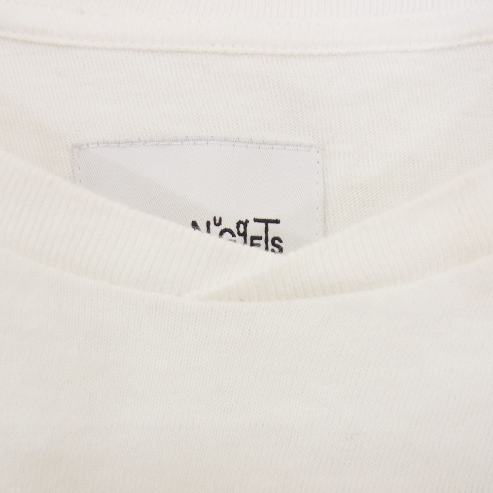 Nigel Cabourn ナイジェルケーボン アームカラー ロング スリーブ カットソー ホワイト系 M【中古】