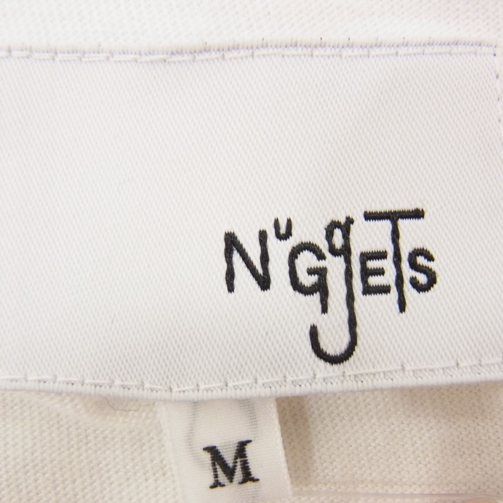 Nigel Cabourn ナイジェルケーボン アームカラー ロング スリーブ カットソー ホワイト系 M【中古】