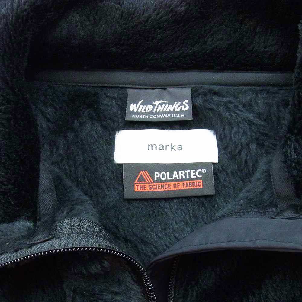 marka マーカ M22C-22CS01C WILDTHINGS ワイルドシングス ポーラテック ハイロフト フリース ECWCS LEVEL3 ミニマライズド ジャケット ブラック系 1【中古】