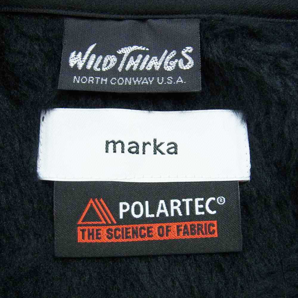 marka マーカ M22C-22CS01C WILDTHINGS ワイルドシングス ポーラテック ハイロフト フリース ECWCS LEVEL3 ミニマライズド ジャケット ブラック系 1【中古】
