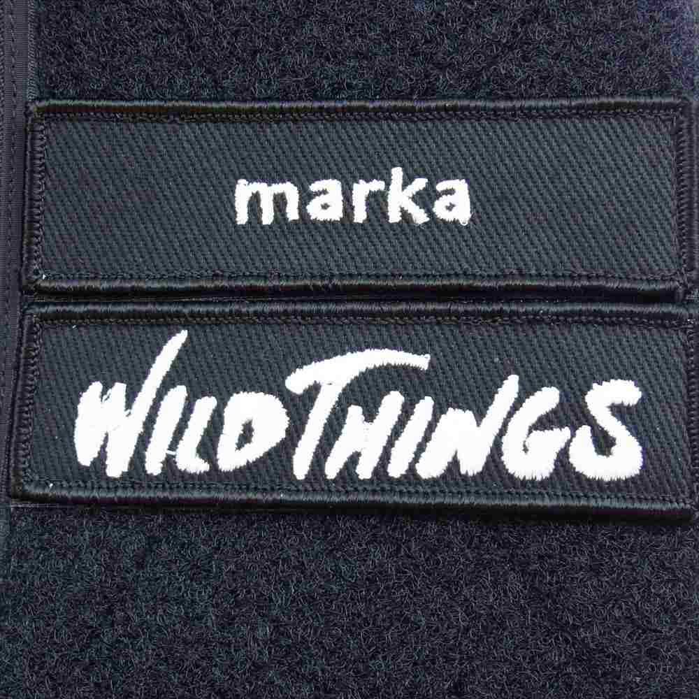 marka マーカ M22F-34BL01C WILDTHINGS ワイルドシングス ポーラテック ハイロフト フリース リバーシブル ジャケット ブラック系 1【極上美品】【中古】