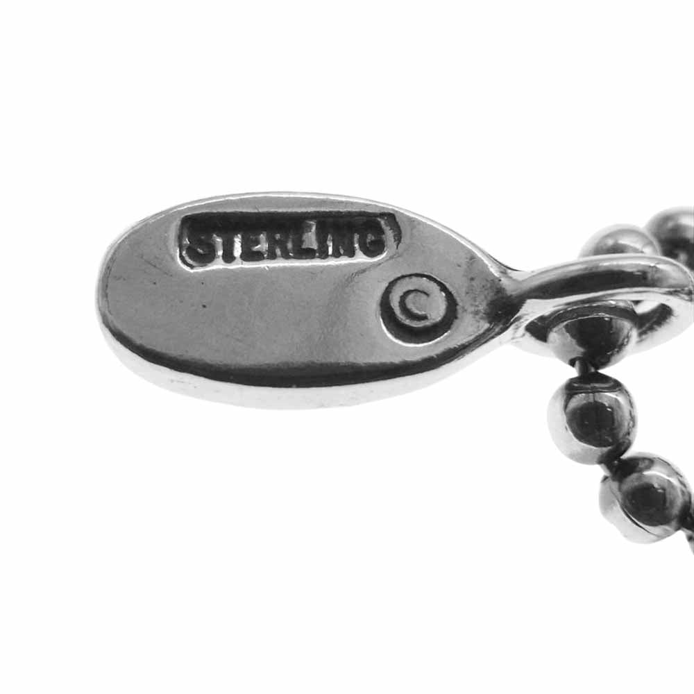 BILL WALL LEATHER ビルウォールレザー N872 ギャランティー付属 BALL CHAIN ボール チェーン  シルバー系【美品】【中古】