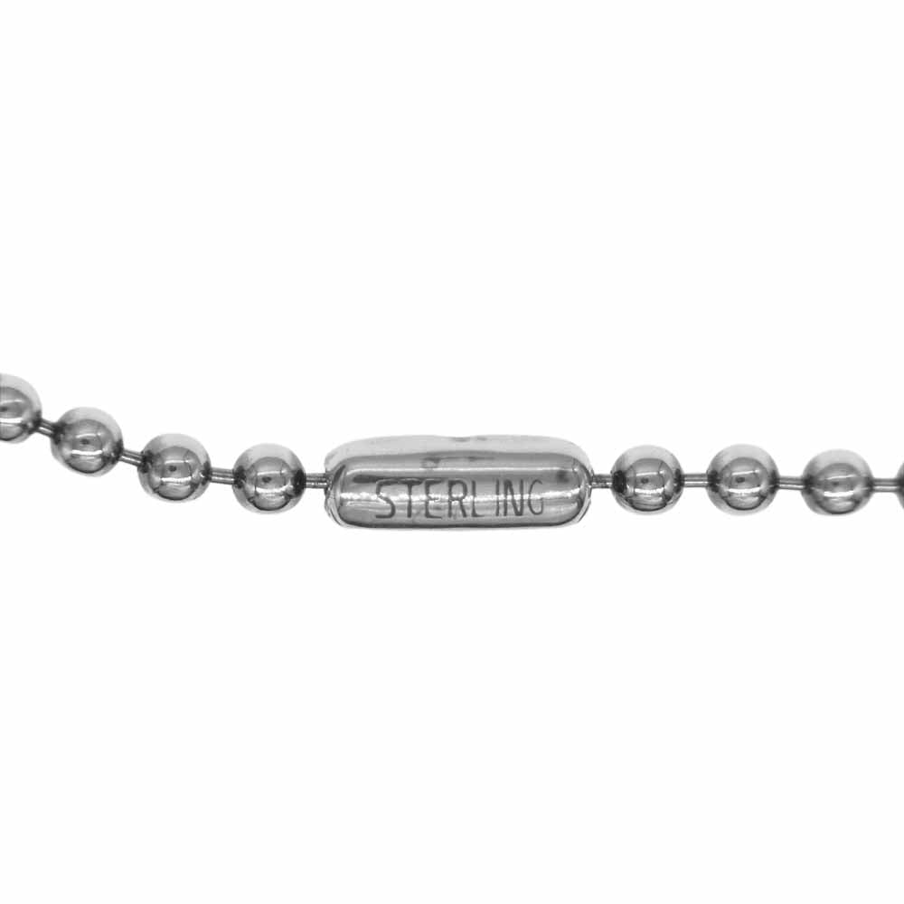 BILL WALL LEATHER ビルウォールレザー N872 ギャランティー付属 BALL CHAIN ボール チェーン  シルバー系【美品】【中古】