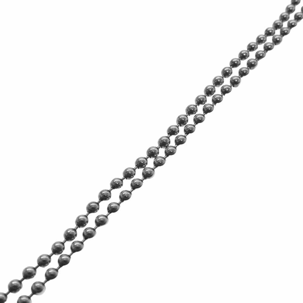 BILL WALL LEATHER ビルウォールレザー CB102 ギャランティー付属 FISH HOOK BALL CHAIN SMALL フィッシュ フック ボール チェーン スモール シルバー系【美品】【中古】