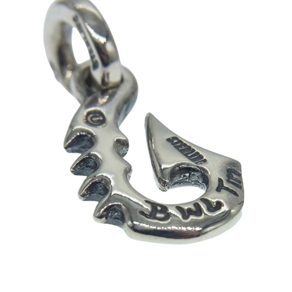 BILL WALL LEATHER ビルウォールレザー C306 ギャランティー付属 FISH HOOK フィッシュ フック チャーム  シルバー系【美品】【中古】