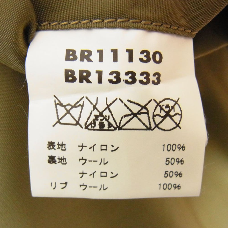 Buzz Rickson's バズリクソンズ TYPE L2 MIL-J-5391 フライト ジャケット カーキ系 40【中古】