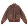 Buzz Rickson's バズリクソンズ 30H1415 TYPE A-2 フライト レザー ジャケット 赤リブ ITALY Horsehide ホースハイド ブラウン系 40【中古】