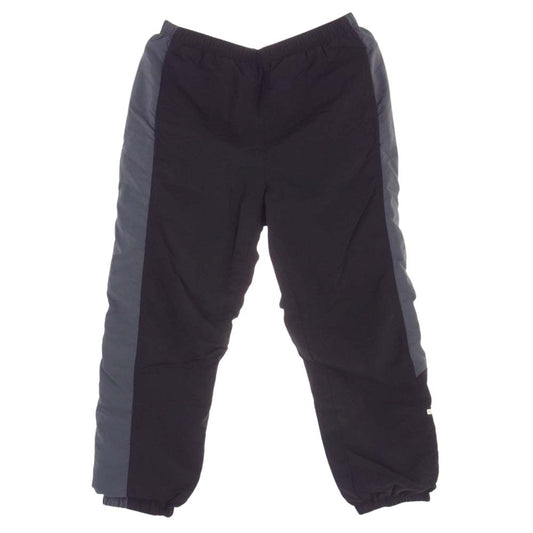 Supreme シュプリーム 19AW  Side Logo Track Pant サイドロゴ ナイロン トラック パンツ  ブラック系 S【中古】