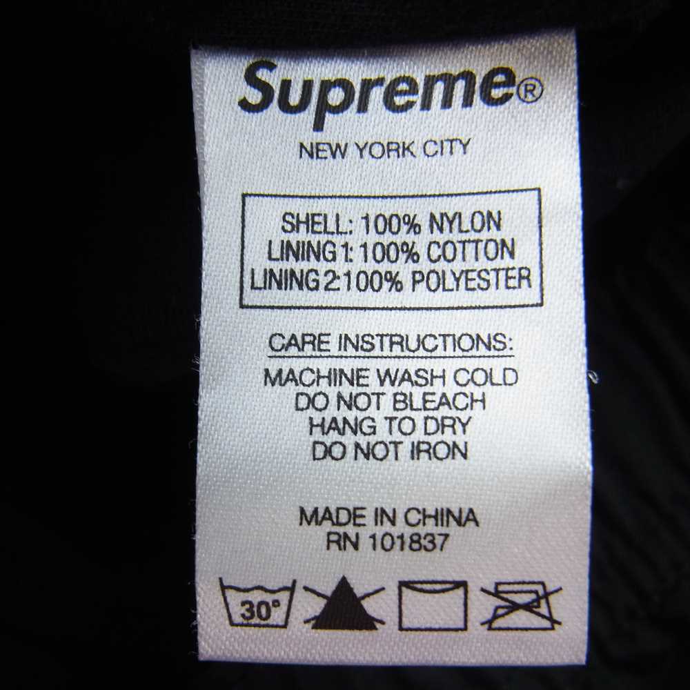 Supreme シュプリーム 19AW  Side Logo Track Pant サイドロゴ ナイロン トラック パンツ  ブラック系 S【中古】