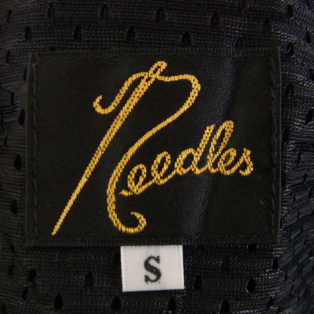 Needles ニードルス KP213 Track Pant-Poly Jq トラック パンツ ポリジャガード ジャージ  ストレート タイプ オレンジ系 S【中古】