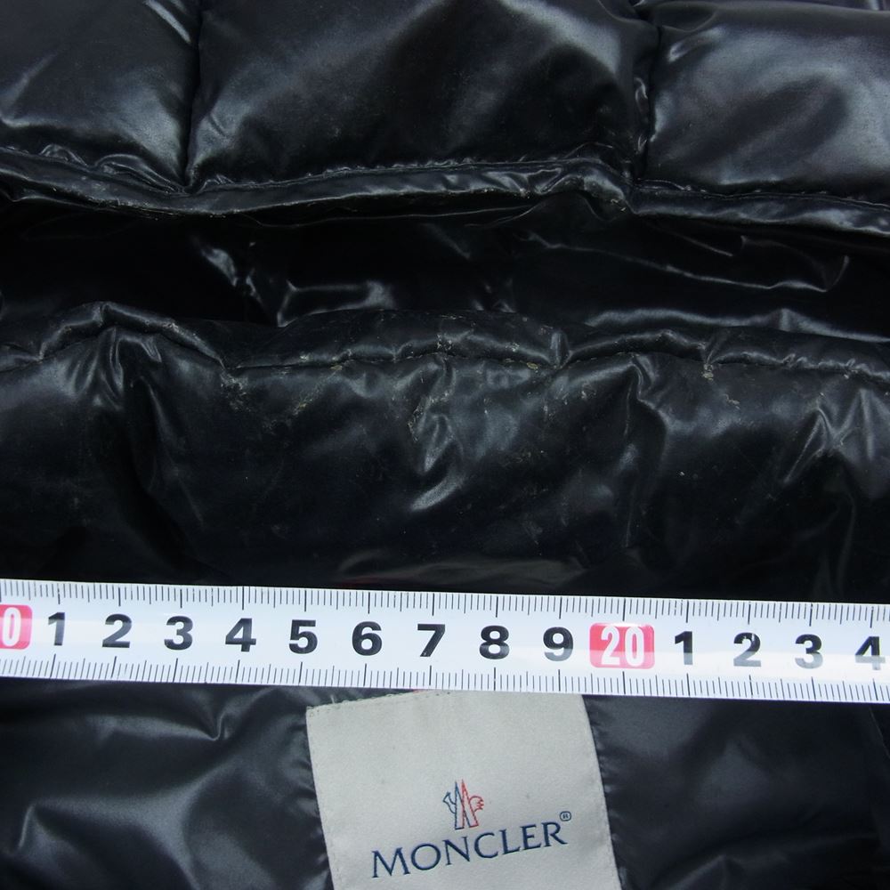MONCLER モンクレール 国内正規品 MAYA マヤ ナイロン ダウン ジャケット ブラック系【中古】