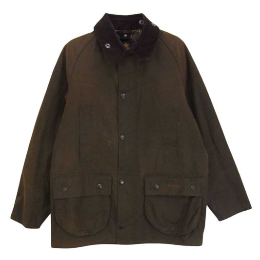 Barbour バブアー 英国製 国内正規品 Classic Beaufort クラシック ビューフォート オイルド ジャケット ブラウン系 L【中古】