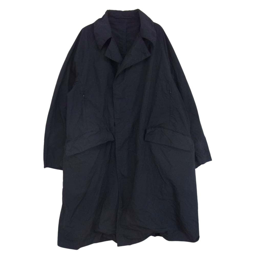 TEATORA テアトラ tt-102-P DEVICE COAT packable パッカブル ナイロン デバイス コート ネイビー系 46【中古】