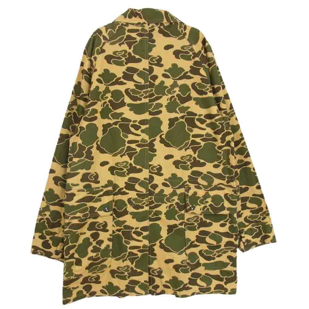 SASAFRAS ササフラス FALL LEAF COAT フォールリーフ コート カーキ系 S【美品】【中古】