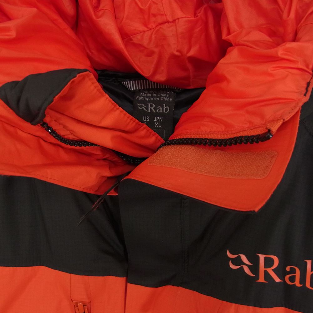 ラブ BATURA JACKET バトゥーラ ジャケット  撥水 ダウン パーテックス シールド防水 レッド系 XL【新古品】【未使用】【中古】