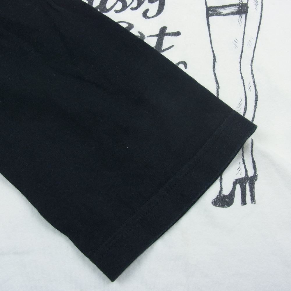 GANGSTERVILLE ギャングスタービル 7部丈 シャツ ラグラン スリーブ ホワイト系 XL【中古】