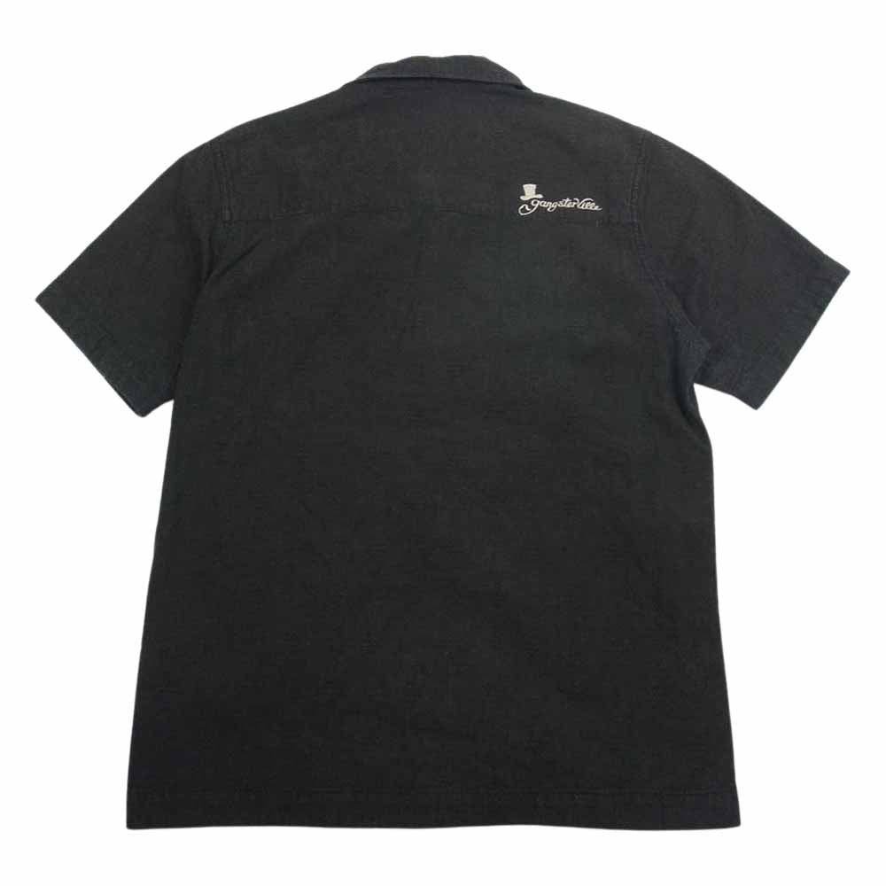 GANGSTERVILLE ギャングスタービル GSV-14-SS-29 キューバ シャツ 半袖 ブラウン系 XL【中古】