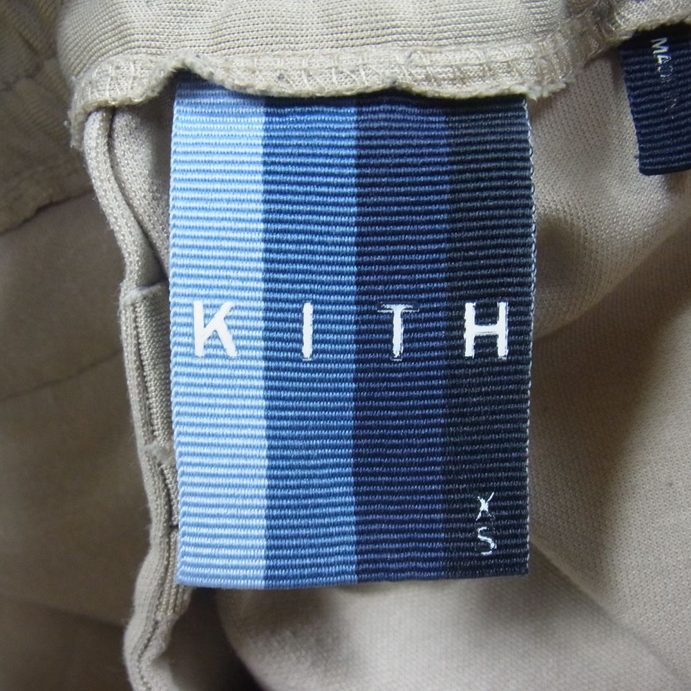 キス トラック パンツ ジャージ ベージュ系 XS【中古】