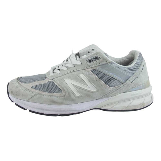 NEW BALANCE ニューバランス M990NA5 990V5 ローカット スニーカー グレー系 28.0cm【中古】