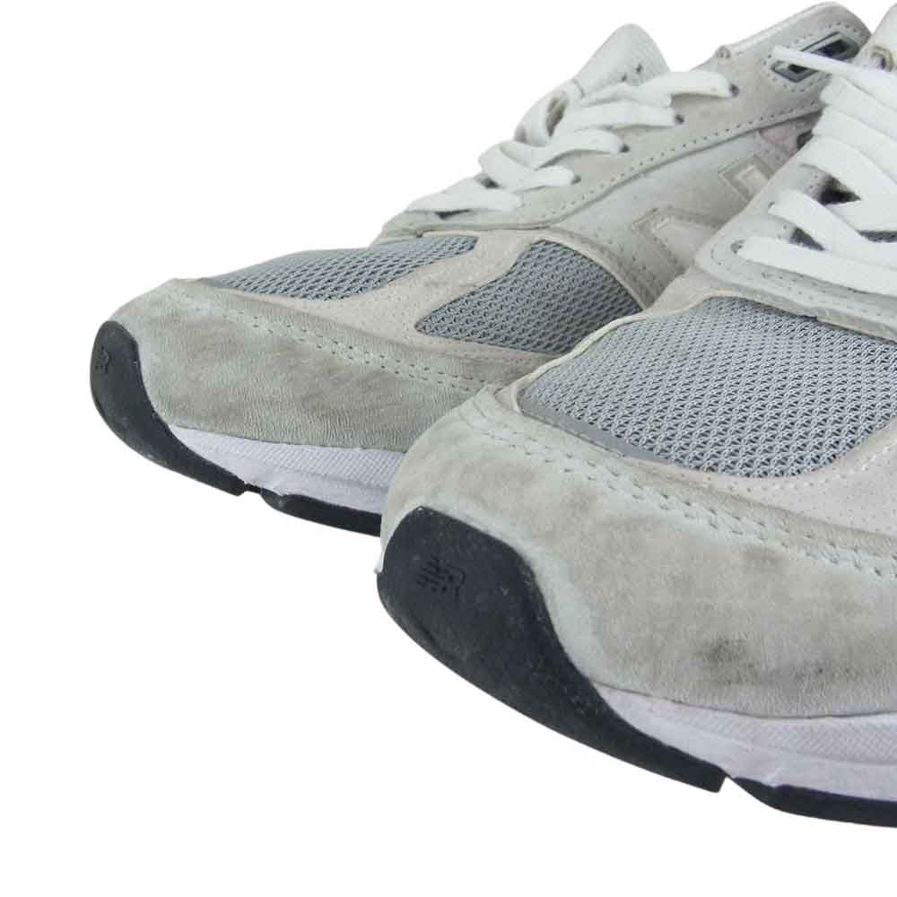 NEW BALANCE ニューバランス M990NA5 990V5 ローカット スニーカー グレー系 28.0cm【中古】