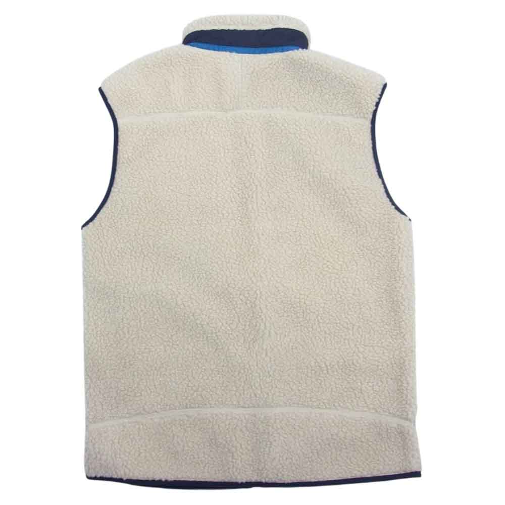 patagonia パタゴニア 23048 パタゴニア レトロX フリース ベスト  オフホワイト系 M【美品】【中古】