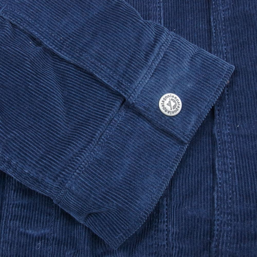 patagonia パタゴニア 26520 Pile Lined Trucker Jacket パイル ラインド トラッカー ボア ジャケット ネイビー系 S【中古】