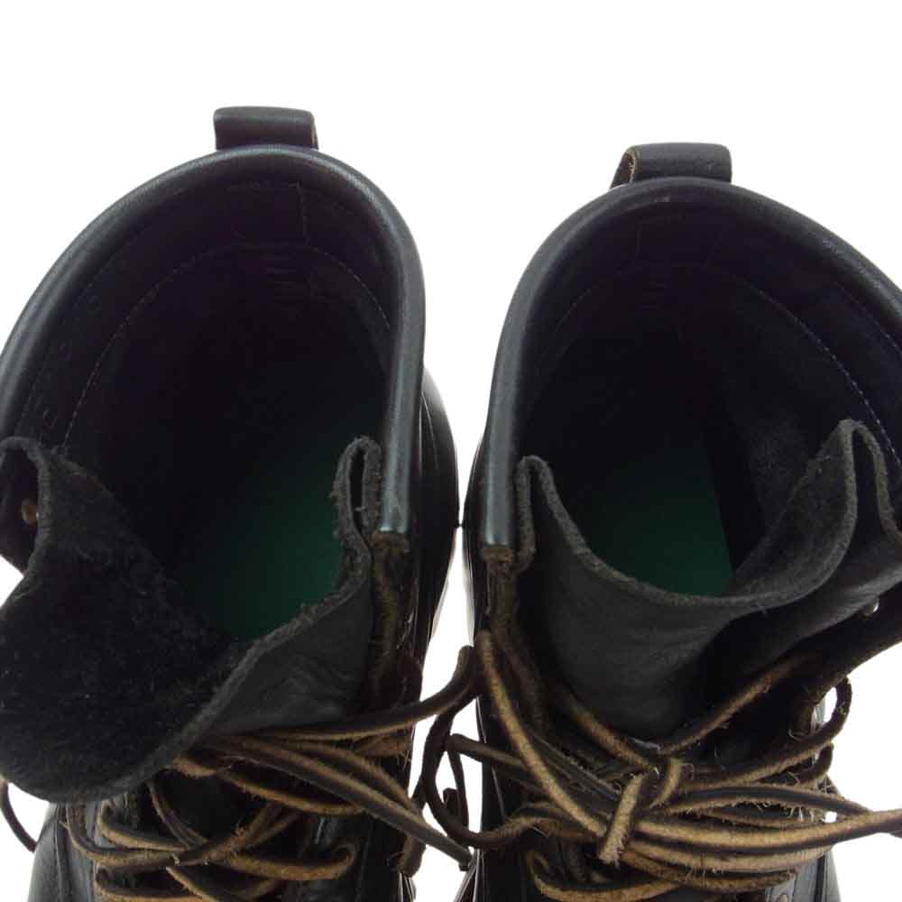 ホワイツブーツ SMOKE JUMPER スモークジャンパー レザー ブーツ  ブラック系 26cm【中古】
