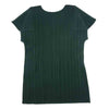 PLEATS PLEASE プリーツプリーズ イッセイミヤケ PP01-JK184 プリーツ加工 カットソー 半袖 グリーン グリーン系 3【中古】