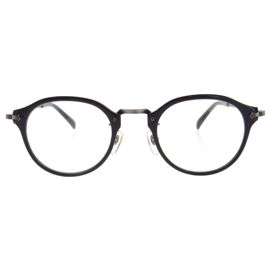 金子眼鏡 × URBAN RESEARCH URA-2 アーバンリサーチ 眼鏡 アイウェア ブラック系【中古】