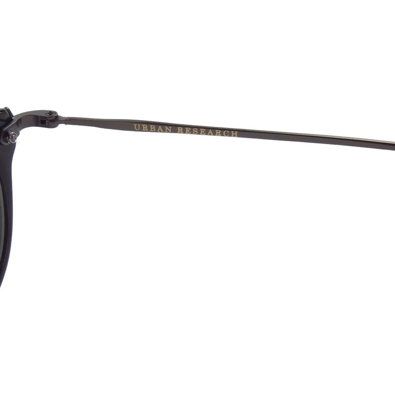 金子眼鏡 × URBAN RESEARCH URA-2 アーバンリサーチ 眼鏡 アイウェア ブラック系【中古】