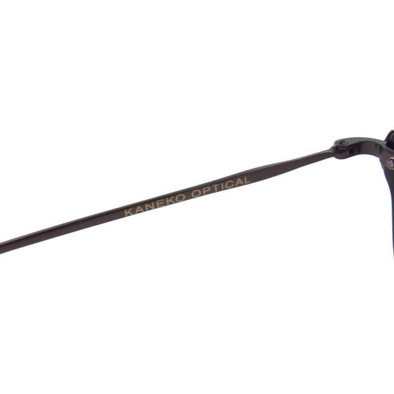 金子眼鏡 × URBAN RESEARCH URA-2 アーバンリサーチ 眼鏡 アイウェア ブラック系【中古】