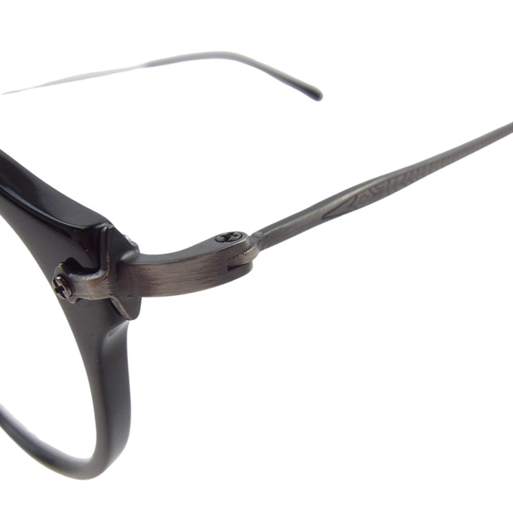 金子眼鏡 × URBAN RESEARCH URA-2 アーバンリサーチ 眼鏡 アイウェア ブラック系【中古】