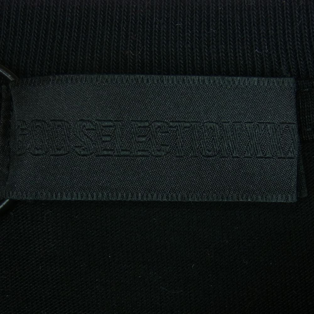 GOD SELECTION XXX ゴッドセレクション GX-S19-ST-2B ガール フォト プリント 半袖 Tシャツ ブラック系 S【新古品】【未使用】【中古】