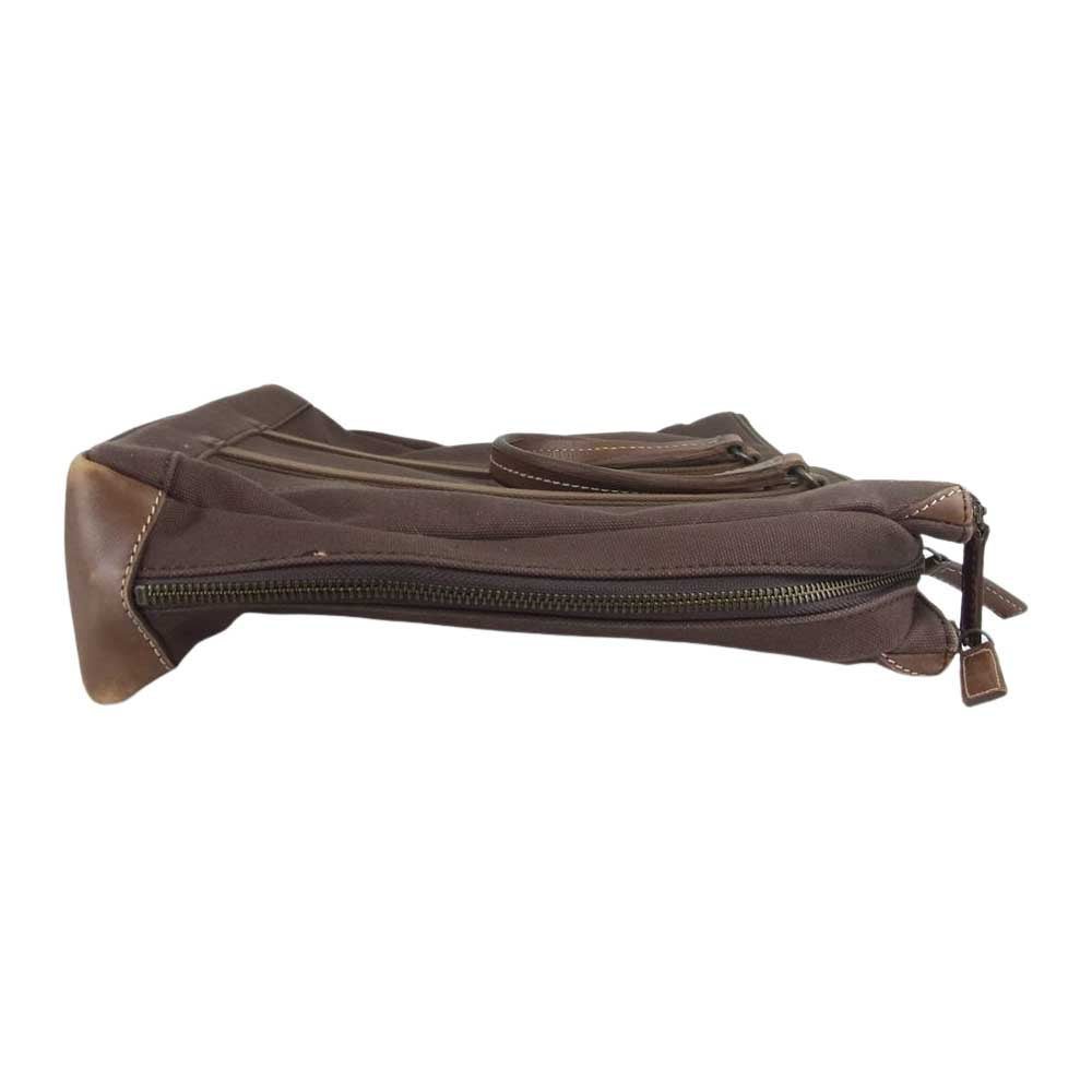 IKETEiI ビジネス バッグ   ブラウン系【中古】