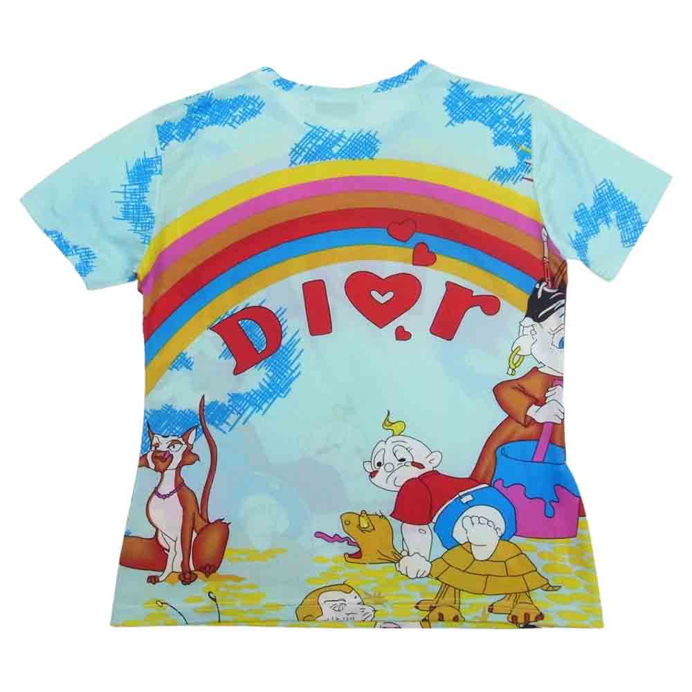 Christian Dior クリスチャンディオール DIOR ロゴ 総柄 プリント 半袖 カットソー　 マルチカラー系【中古】