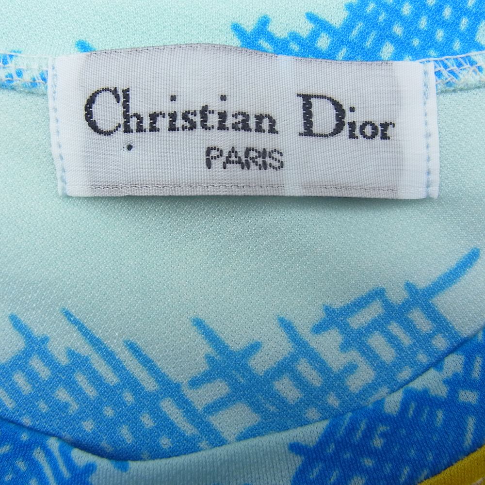 Christian Dior クリスチャンディオール DIOR ロゴ 総柄 プリント 半袖 カットソー　 マルチカラー系【中古】