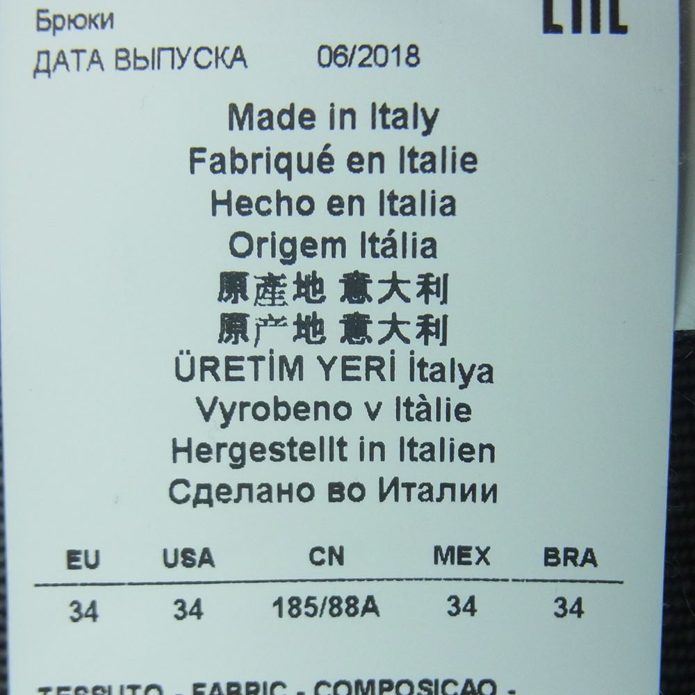 Emporio Armani エンポリオ・アルマーニ 3G1J00 1D2YZ J00 Gold Series ゴールド シリーズ ペイント デニム パンツ イタリア製 インディゴブルー系 34【美品】【中古】