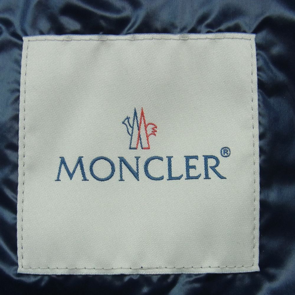 MONCLER モンクレール モンクレールジャパンタグ Genius PLETHODON ジーニアス プレソドン フーディ ダウン切替 ナイロン ジャケット ネイビー系 4【新古品】【未使用】【中古】