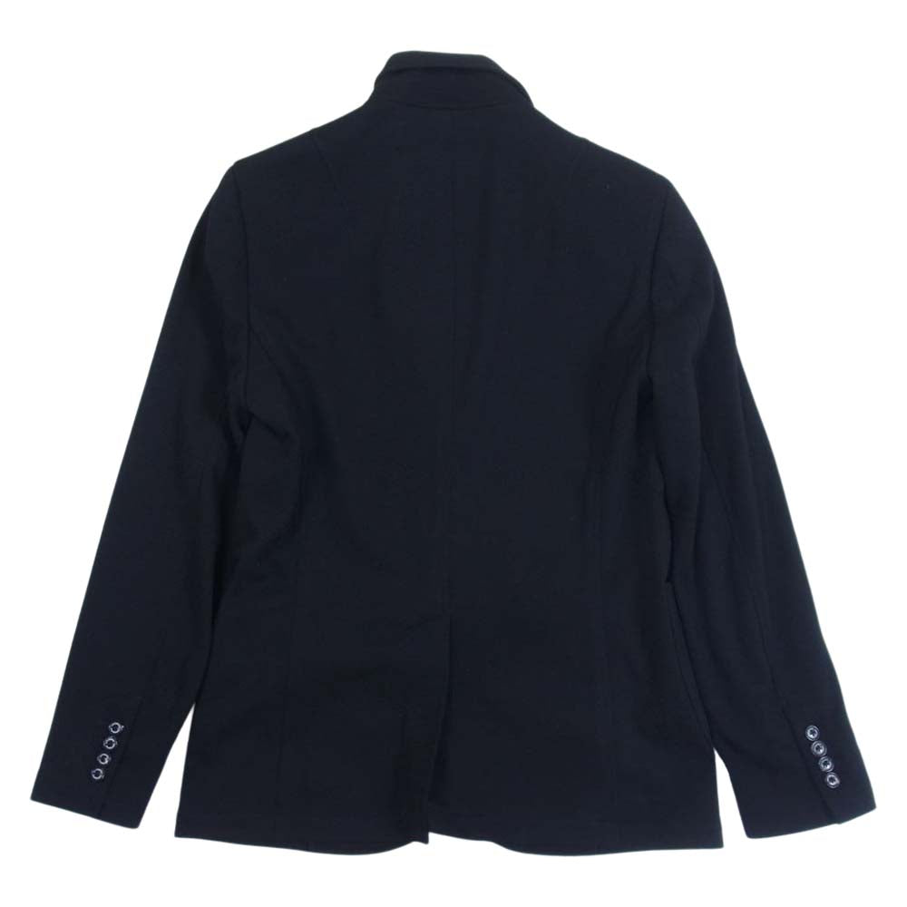 1piu1uguale3 ウノピュウノウグァーレトレ MRB535 POE272 HEAT CLOTH JACKET ヒートクロス 2B テーラードジャケット ブラック系 V【美品】【中古】