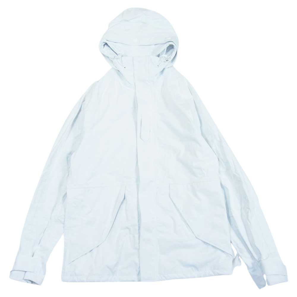 1piu1uguale3 ウノピュウノウグァーレトレ MRB512 NYU041 ECWCS HIGH TEC POLYESTER バイカラー ハイテック エクワックス ミリタリー パーカー ホワイト系 VI【美品】【中古】