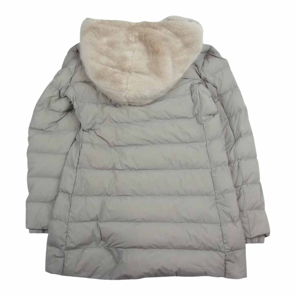1piu1uguale3 ウノピュウノウグァーレトレ MRC123 NYU042 4WAY WRAP DOWN ラップ ダウンコート ベージュ系 3【美品】【中古】