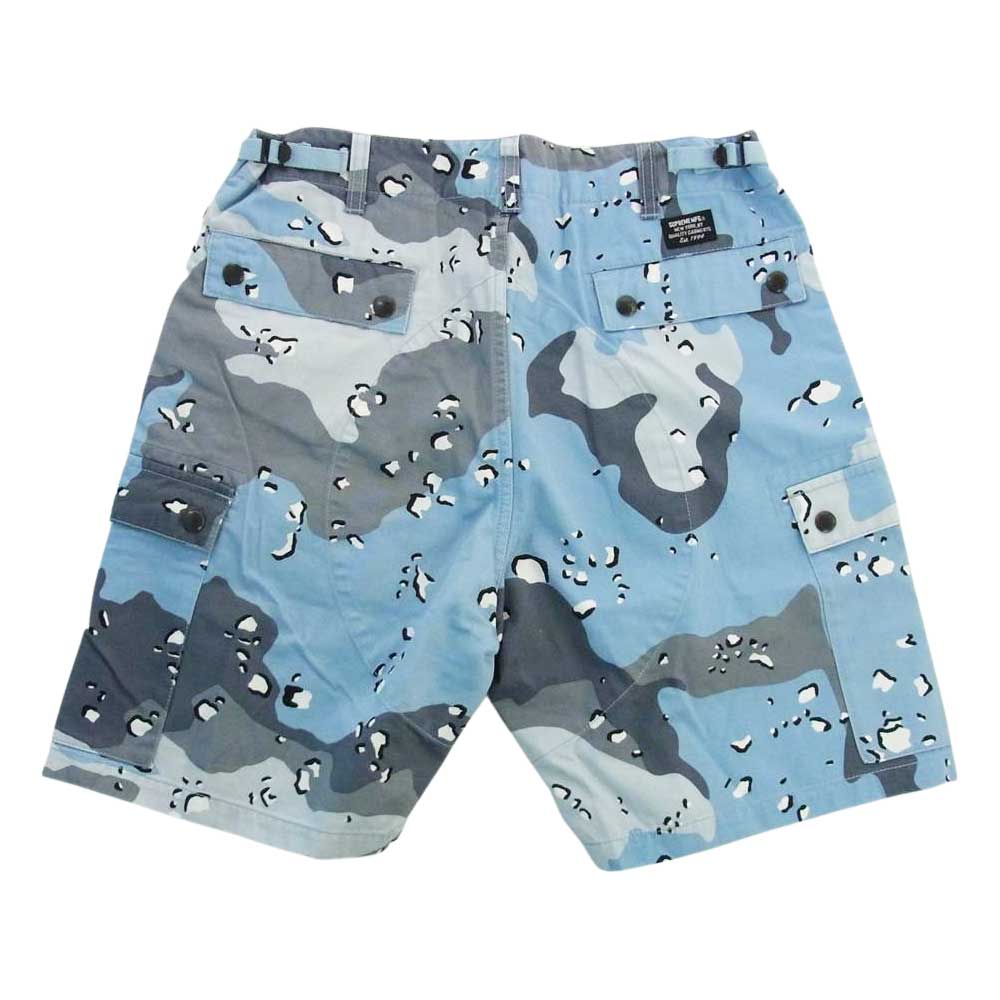 Supreme シュプリーム 20SS Blue Chocolate Chip Cargo Short チョコチップカモ カーゴ ショーツ ハーフパンツ ライトブルー系 30【極上美品】【中古】