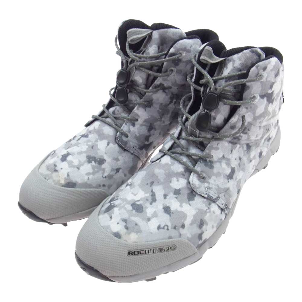 foot the coacher フットザコーチャー × inov8イノヴェイト URBANCAMO 0286 GORE-TEX スニーカー グレー系 27.5cm【中古】