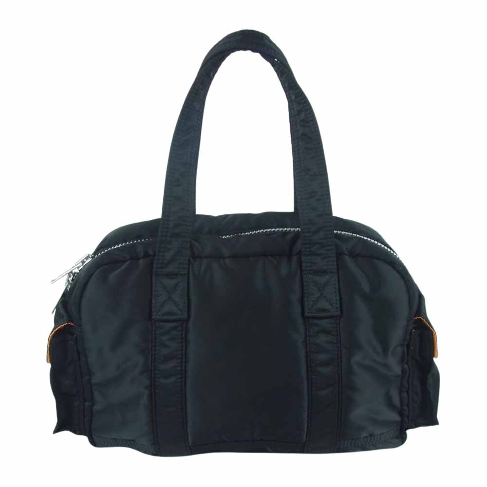PORTER ポーター TANKER タンカー ハンド ボストン バッグ 日本製 ブラック系【中古】