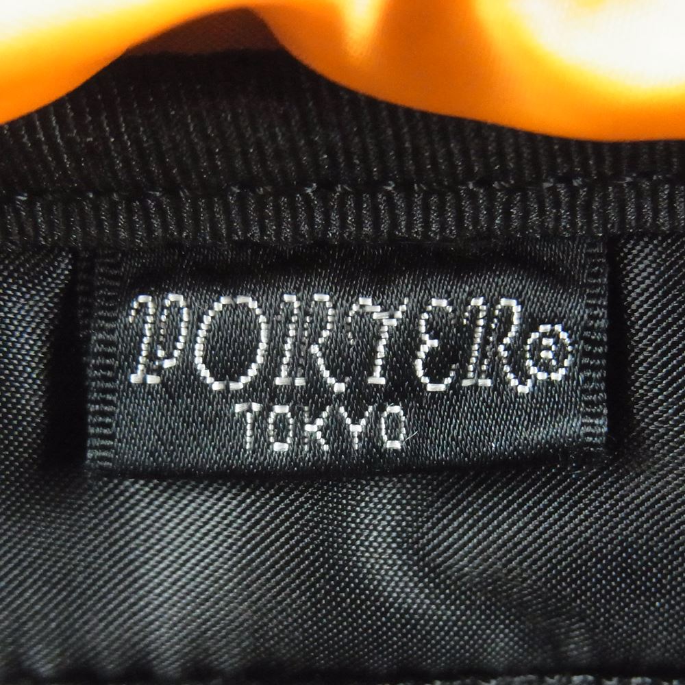 PORTER ポーター TANKER タンカー ハンド ボストン バッグ 日本製 ブラック系【中古】
