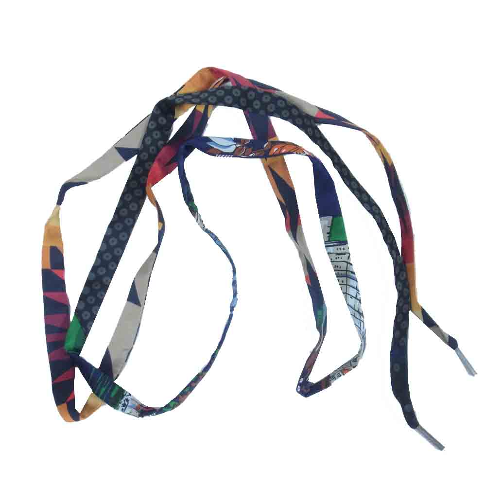 Sacai サカイ ロゴプリント シューレース モチーフ ベルト マルチカラー系【中古】