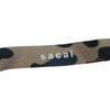 Sacai サカイ ロゴプリント シューレース モチーフ ベルト マルチカラー系【中古】