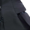 Sacai サカイ 22AW 22-06318 Suiting Mix Pants ドッキング レイヤード ウール ハーフパンツ ショーツ スカート ブラック系 2【極上美品】【中古】
