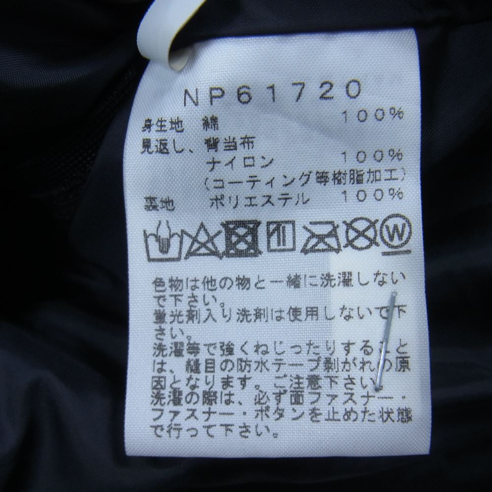 THE NORTH FACE ノースフェイス NP61720 Denim Scoop Jacket デニム スクープ ジャケット インディゴブルー系 M【中古】